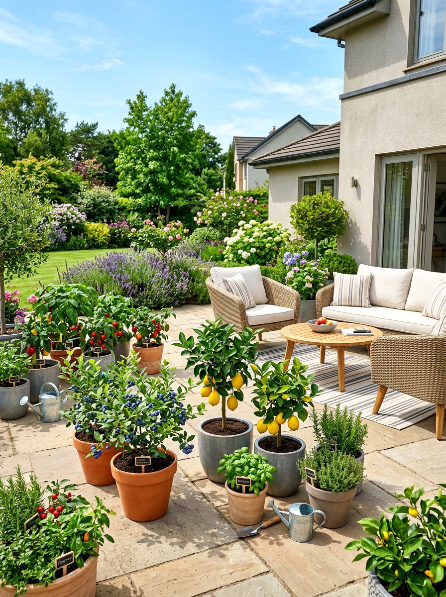 Patio Dwarf Vegetable Garden - 30 year round vegetable garden ideas