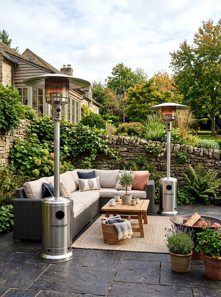 Patio Heater Setup - 30 sunset hosting patio ideas