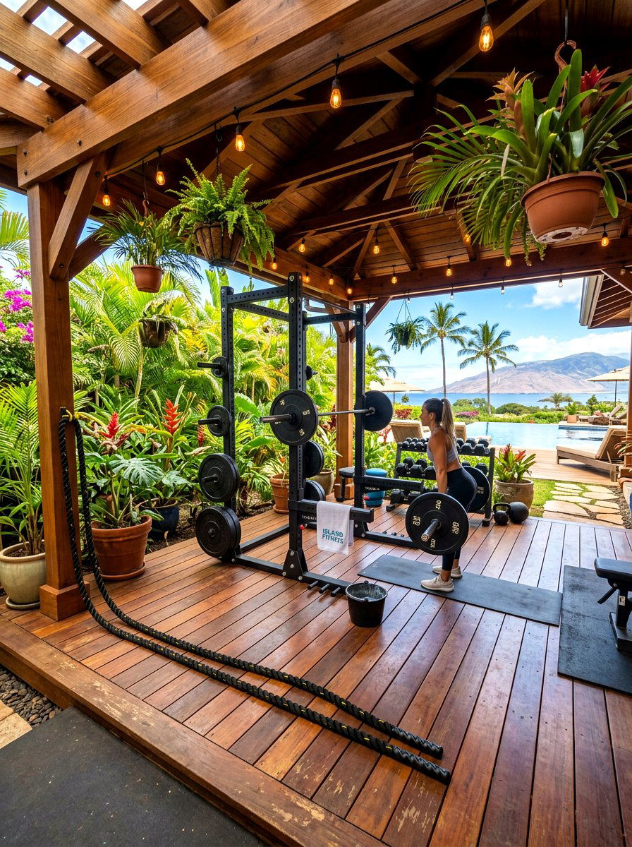 Patio gym - 30 home gym ideas