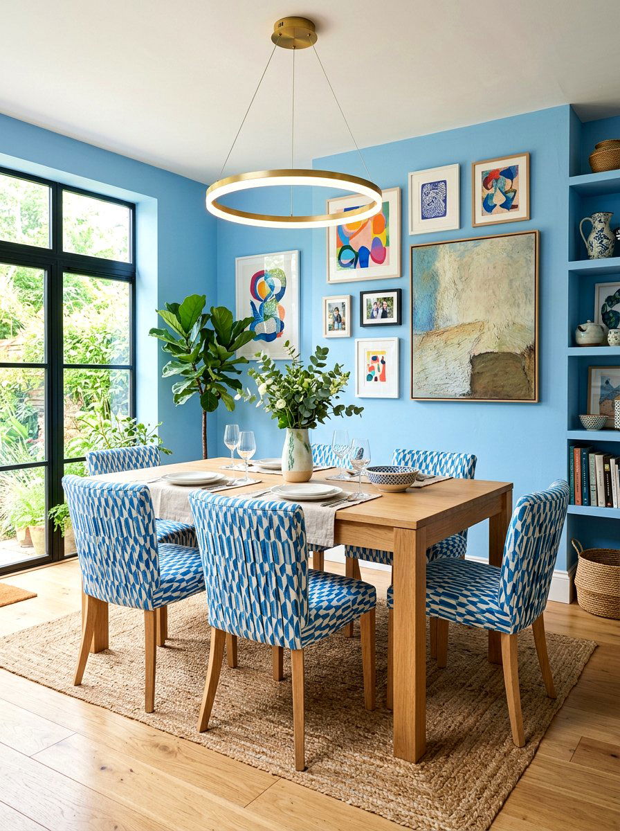 Patterned pleated dining chair - 30 pleated dining chair ideas
