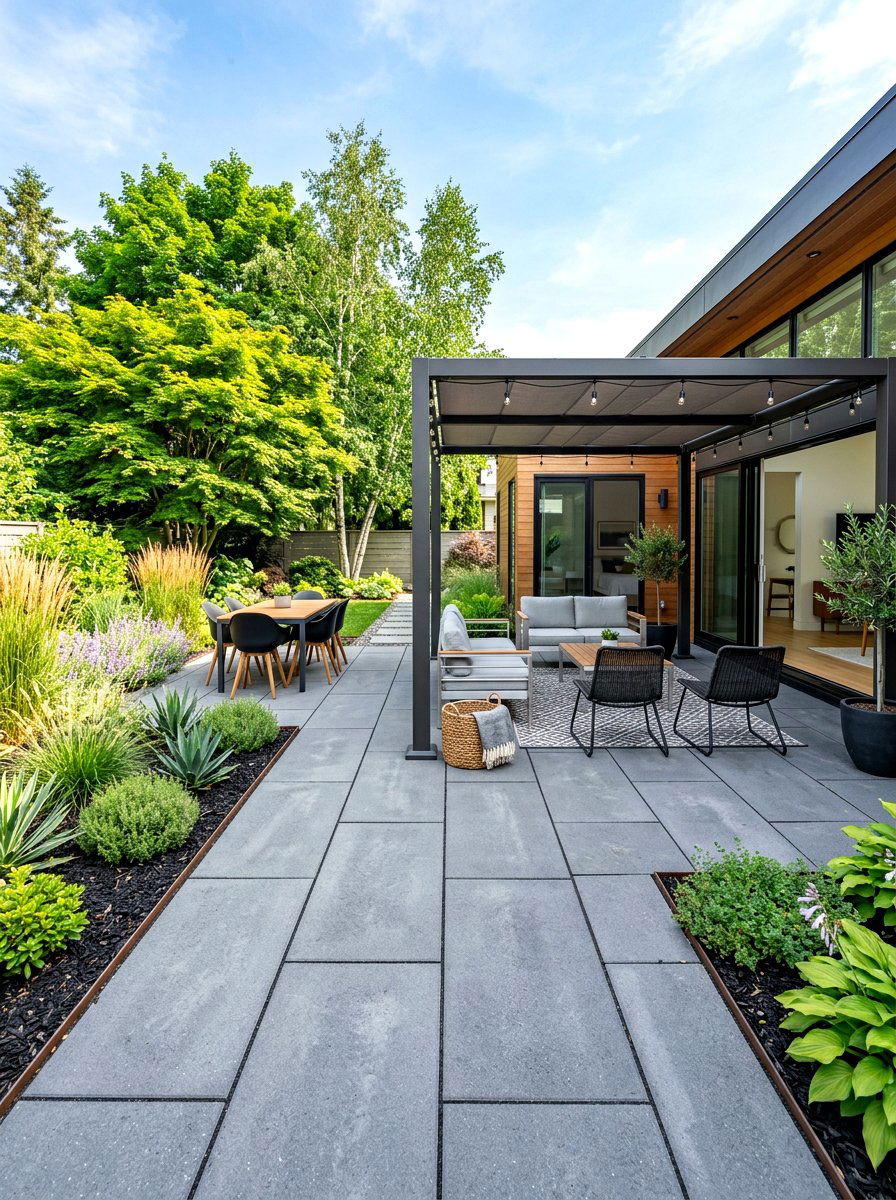 Paver Patio - 30 entertainer backyard ideas