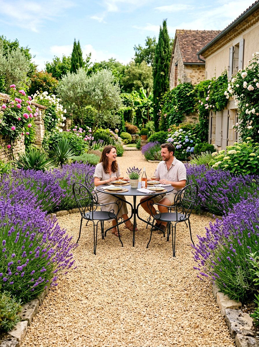 Pea Gravel Patio - 30 backyard makeover ideas