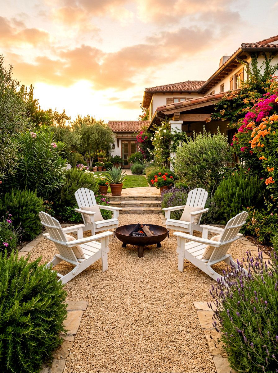 Pea Gravel Patio - 30 budget patio ideas