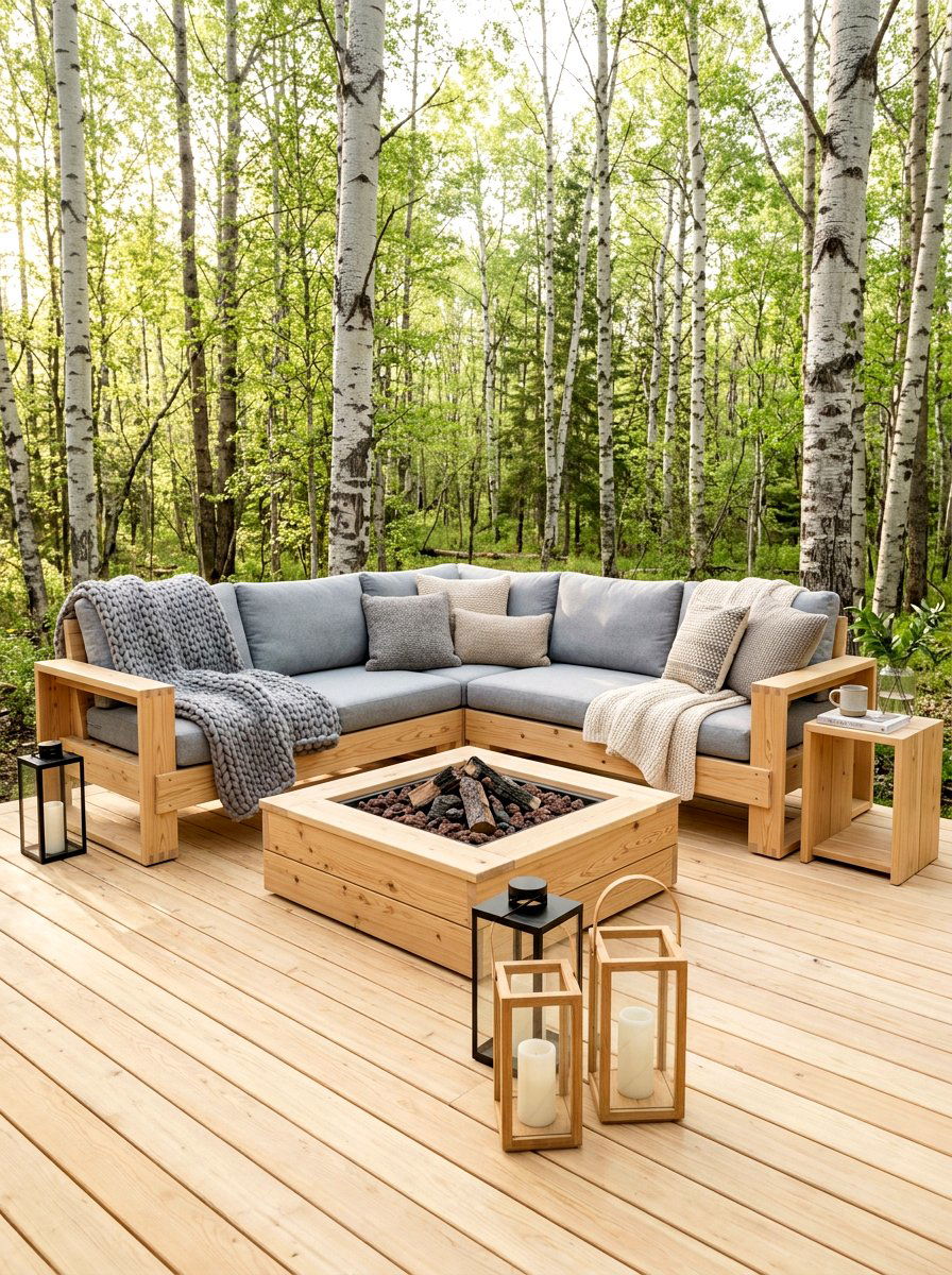 Pea gravel patio - 30 pizza night patio ideas