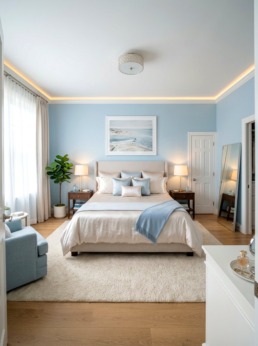 Pearlescent Bedding Set - 30 holographic decor ideas
