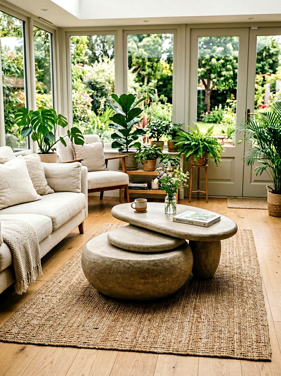 Pebble Coffee Table - 30 sculptural furniture ideas