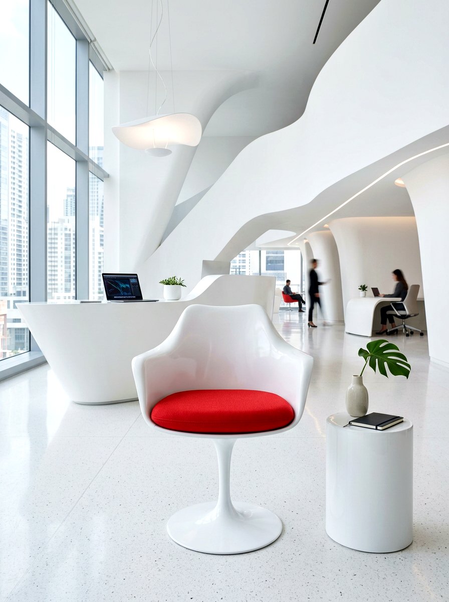 Pedestal Base Office Chair - 30 office guest chair ideas