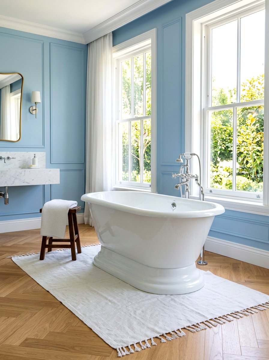 Pedestal Bathtub - 30 cocoon bath ideas
