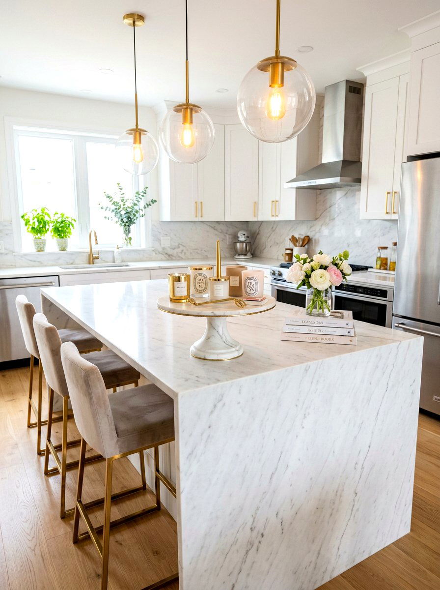 Pedestal Cake Stand - 30 kitchen counter decor ideas