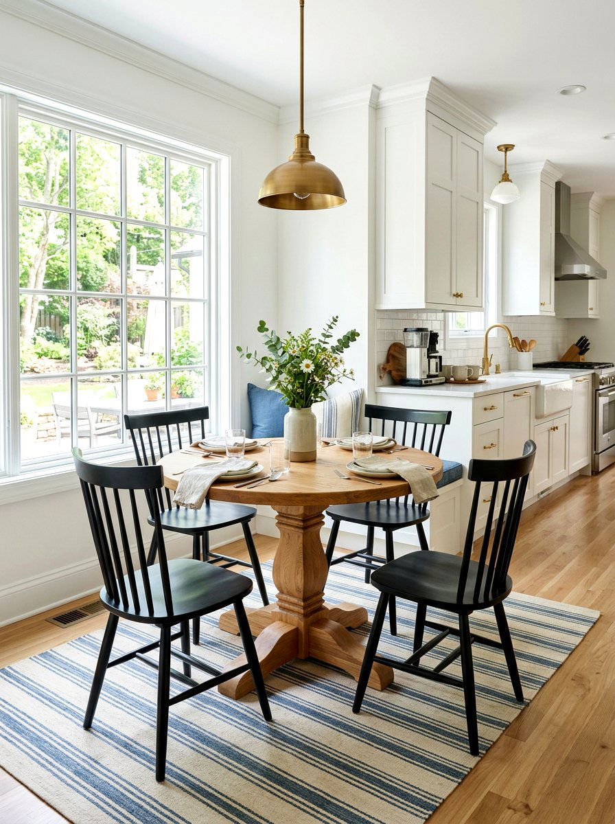 Pedestal Dining Table Kitchen - 30 furniture style kitchen ideas