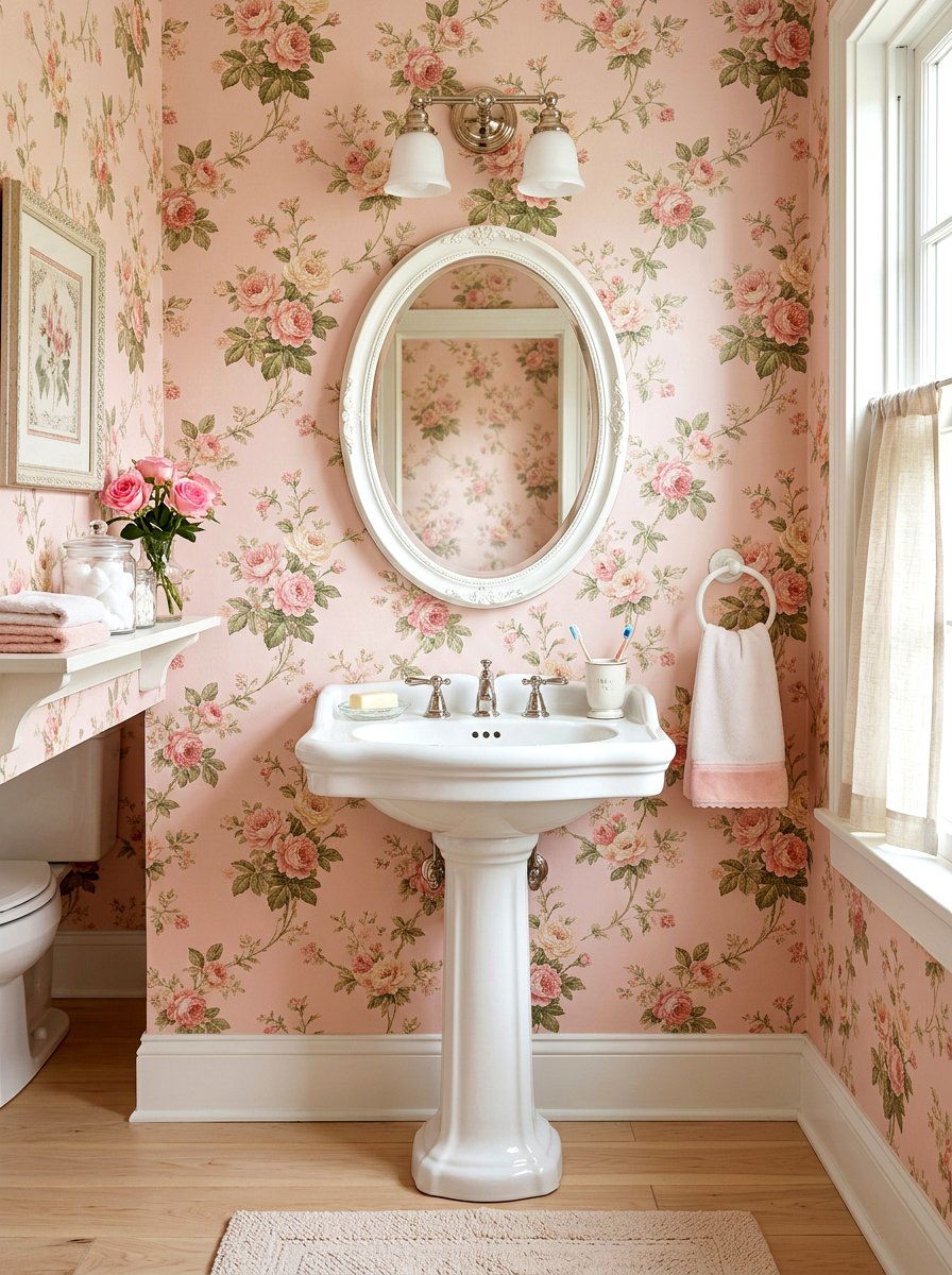 Pedestal Sink Bathroom - 30 timeless bathroom ideas