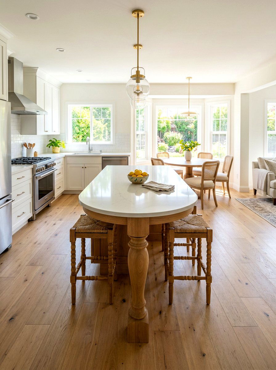 Pedestal Style Small Kitchen Island - 30 small island kitchen ideas