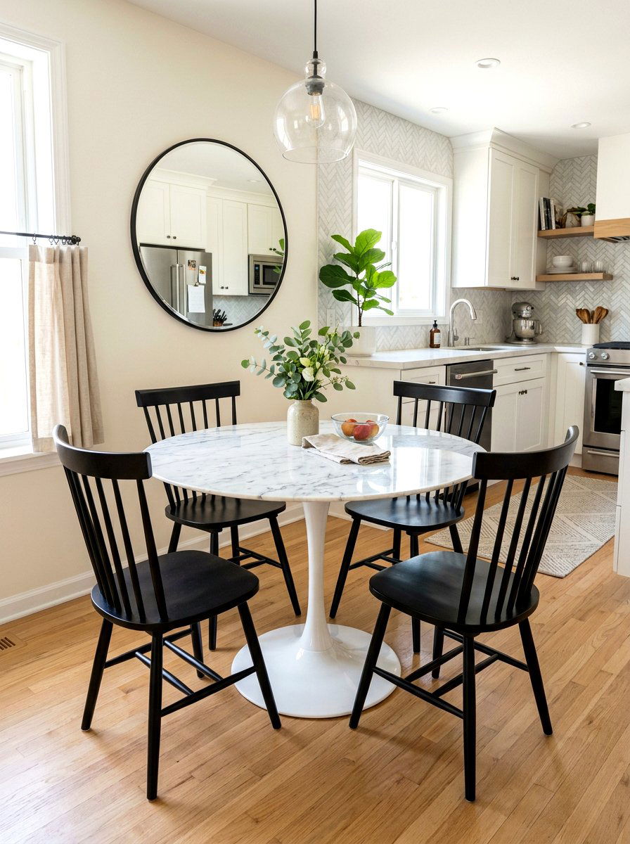 Pedestal Table In Kitchen - 30 eat in kitchen ideas