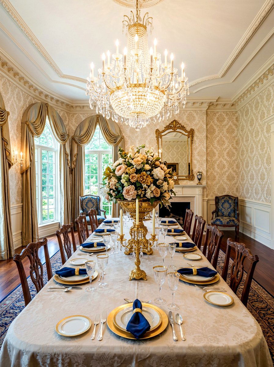 Pedestal gold bowl styling - 30 centerpiece bowl ideas