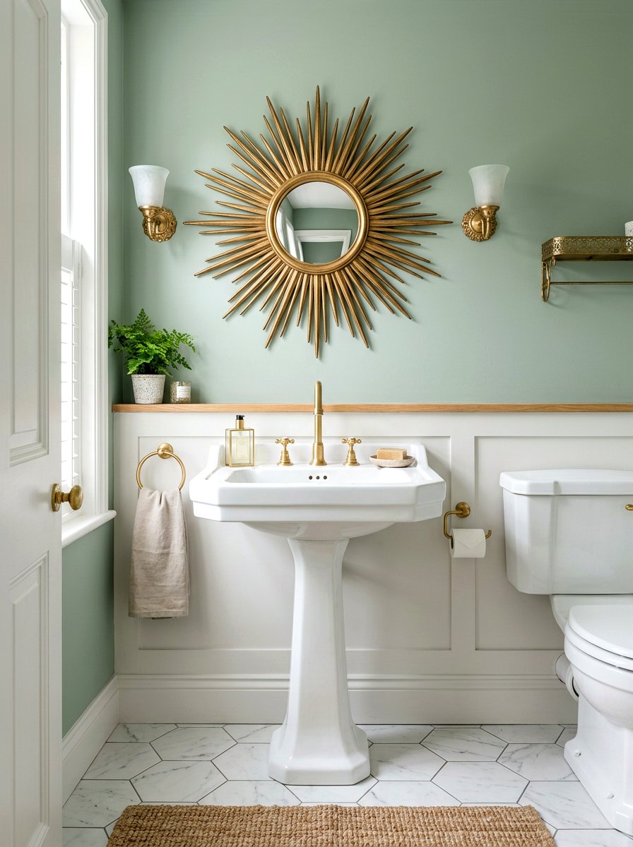 Pedestal sink bathroom - 30 neo deco bathroom ideas