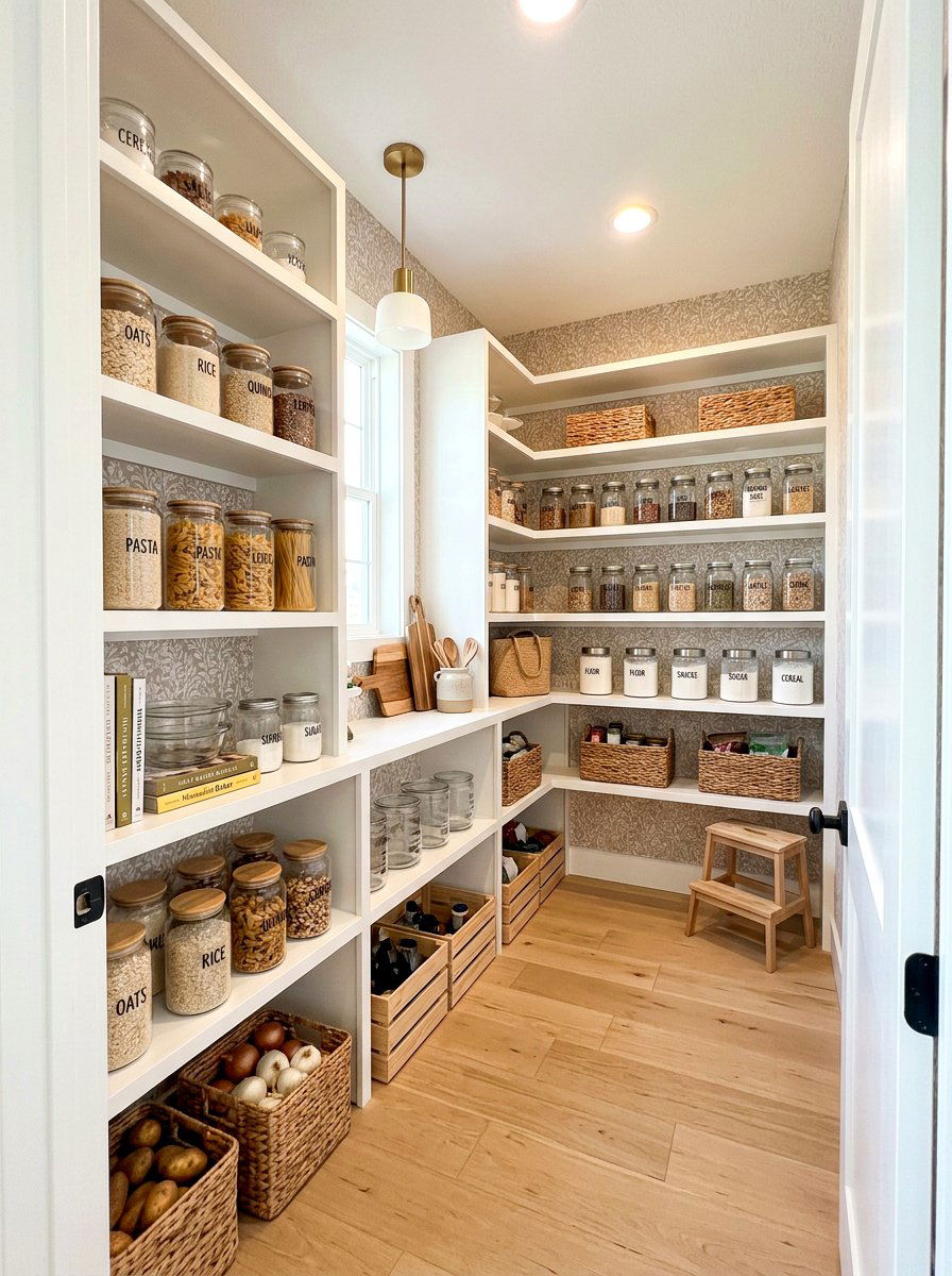 Peel And Stick Pantry Wallpaper - 30 pantry wallpaper ideas