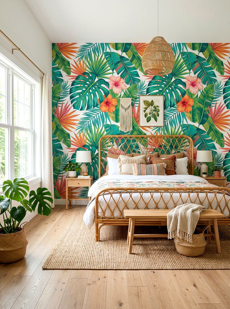Peel And Stick Wallpaper Design - 30 accent wall ideas