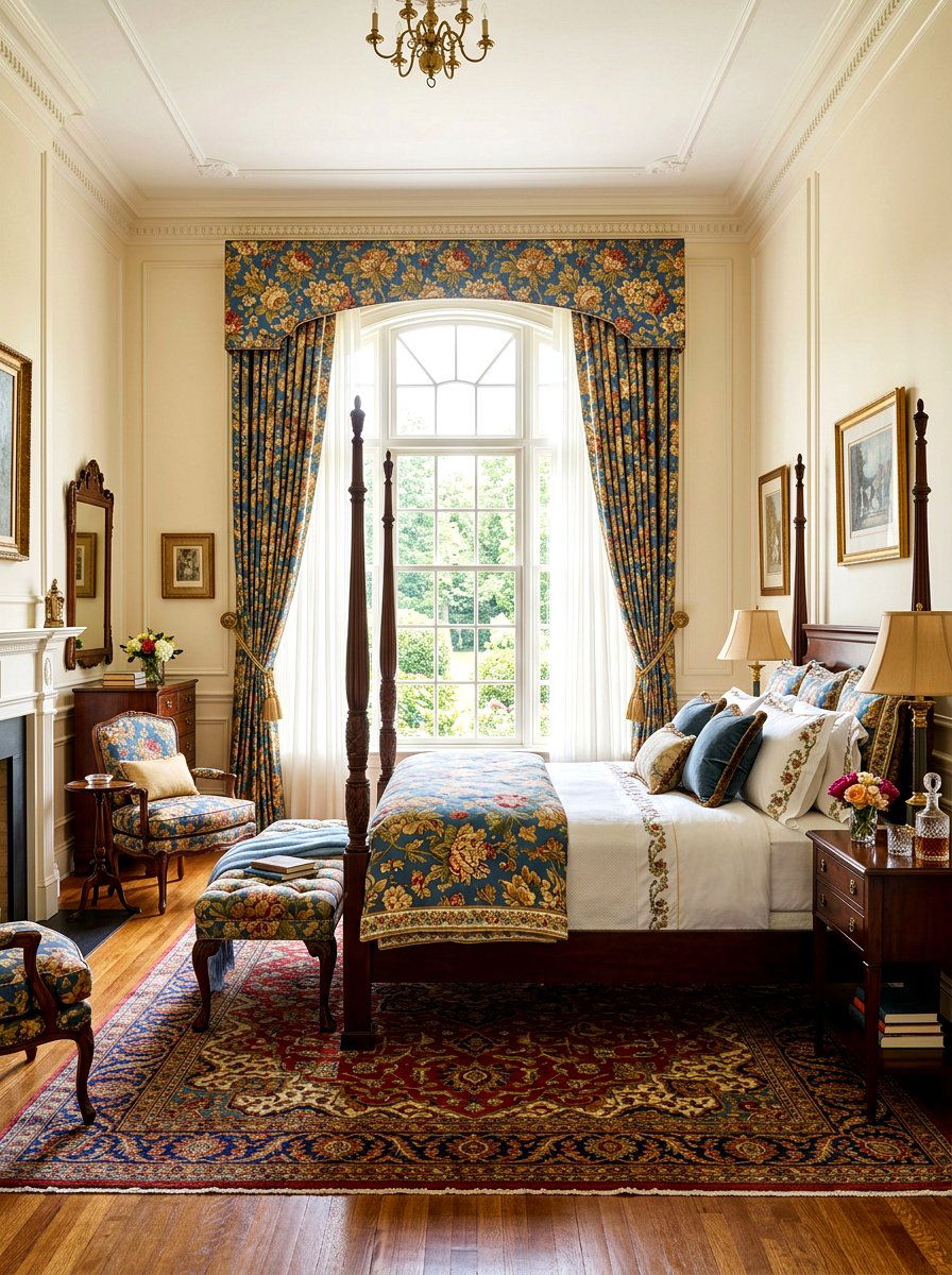 Pelmet Box Curtains - 30 curtain layering ideas