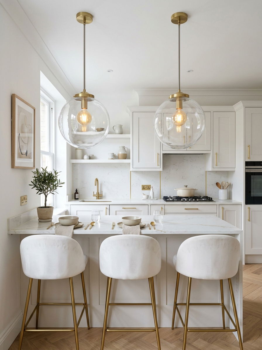 Pendant Light Small Kitchen - 30 small kitchen ideas