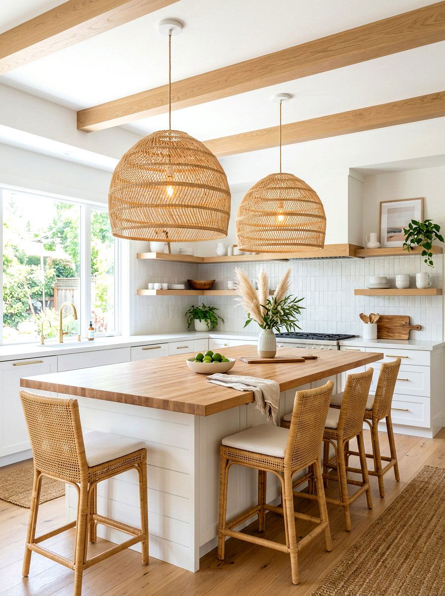 Pendant Lighting Fixture - 30 social media kitchen ideas