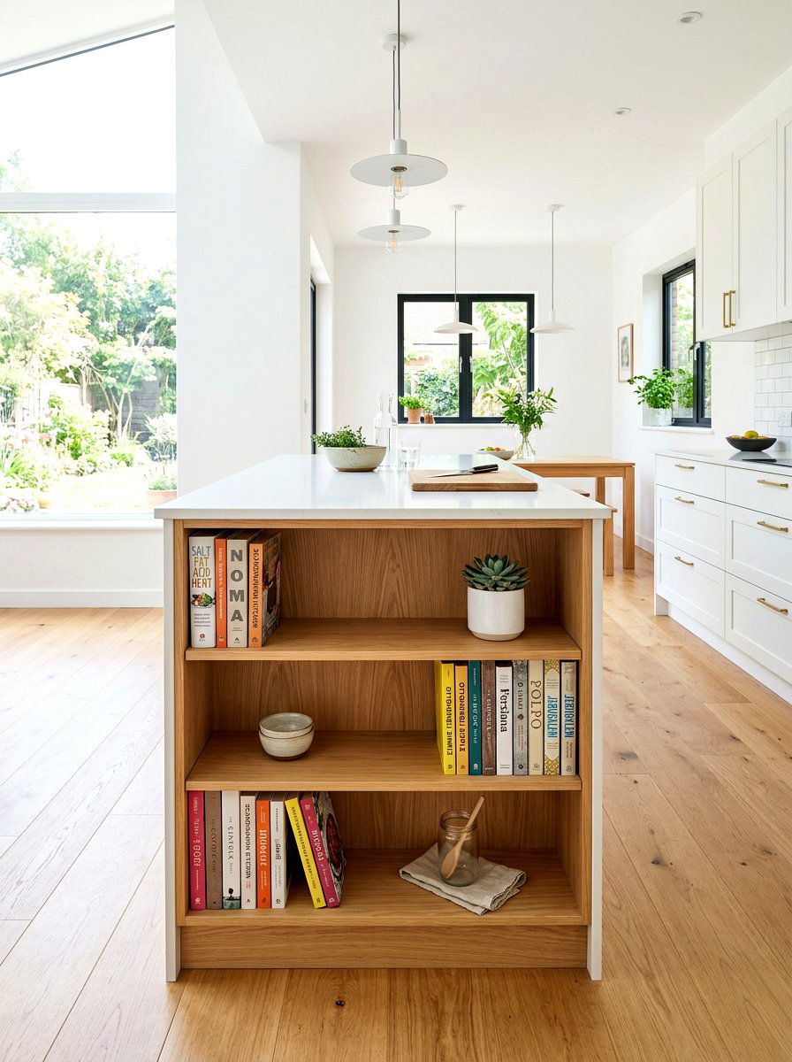 Peninsula End Cap - 30 physical cookbook kitchen ideas