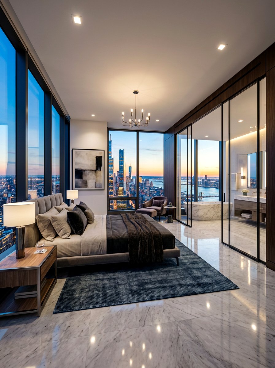 Penthouse Luxury Bedroom - 30 luxury bedroom ideas