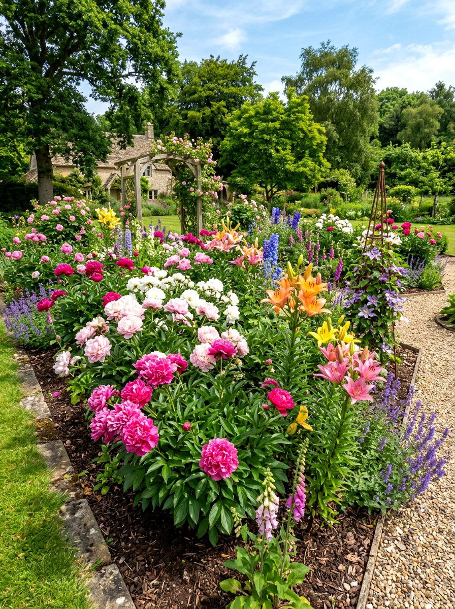 Perennial Cutting Garden - 30 cutting garden layout ideas