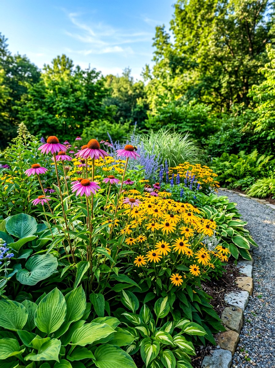Perennial Flower Bed - 30 simple flower bed ideas