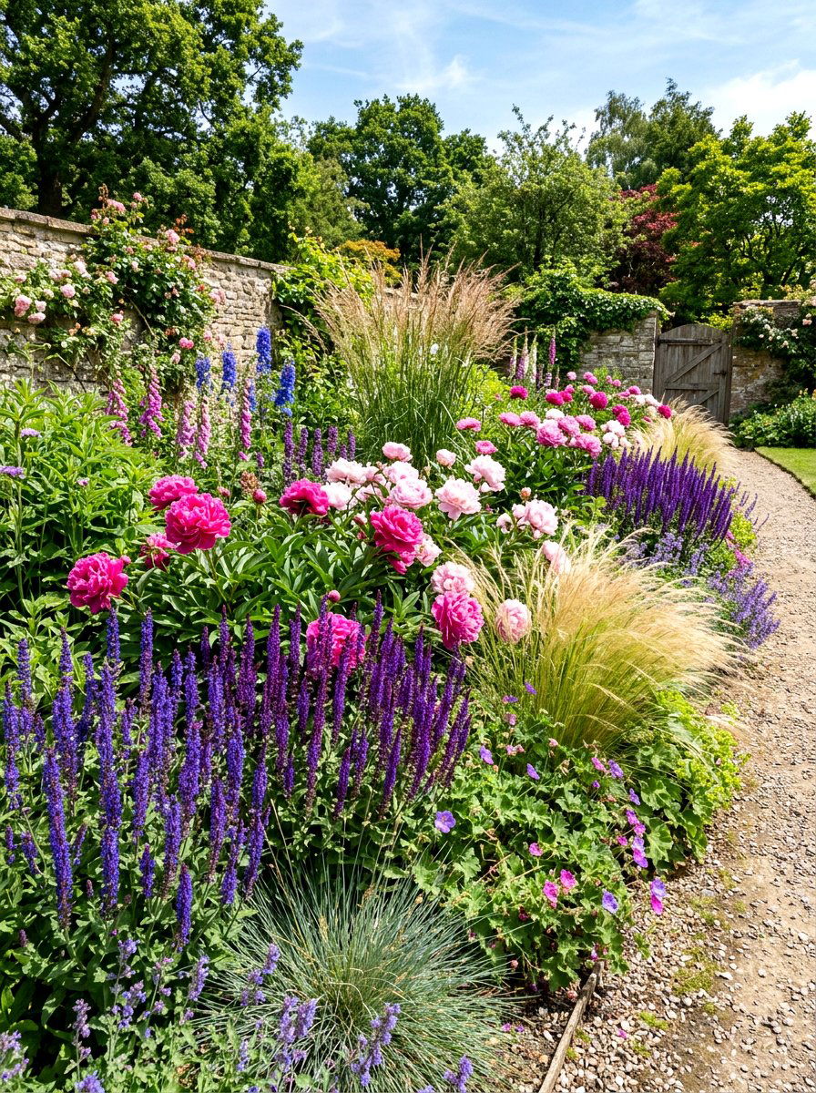 Perennial Flower Bed - 30 landscaping ideas