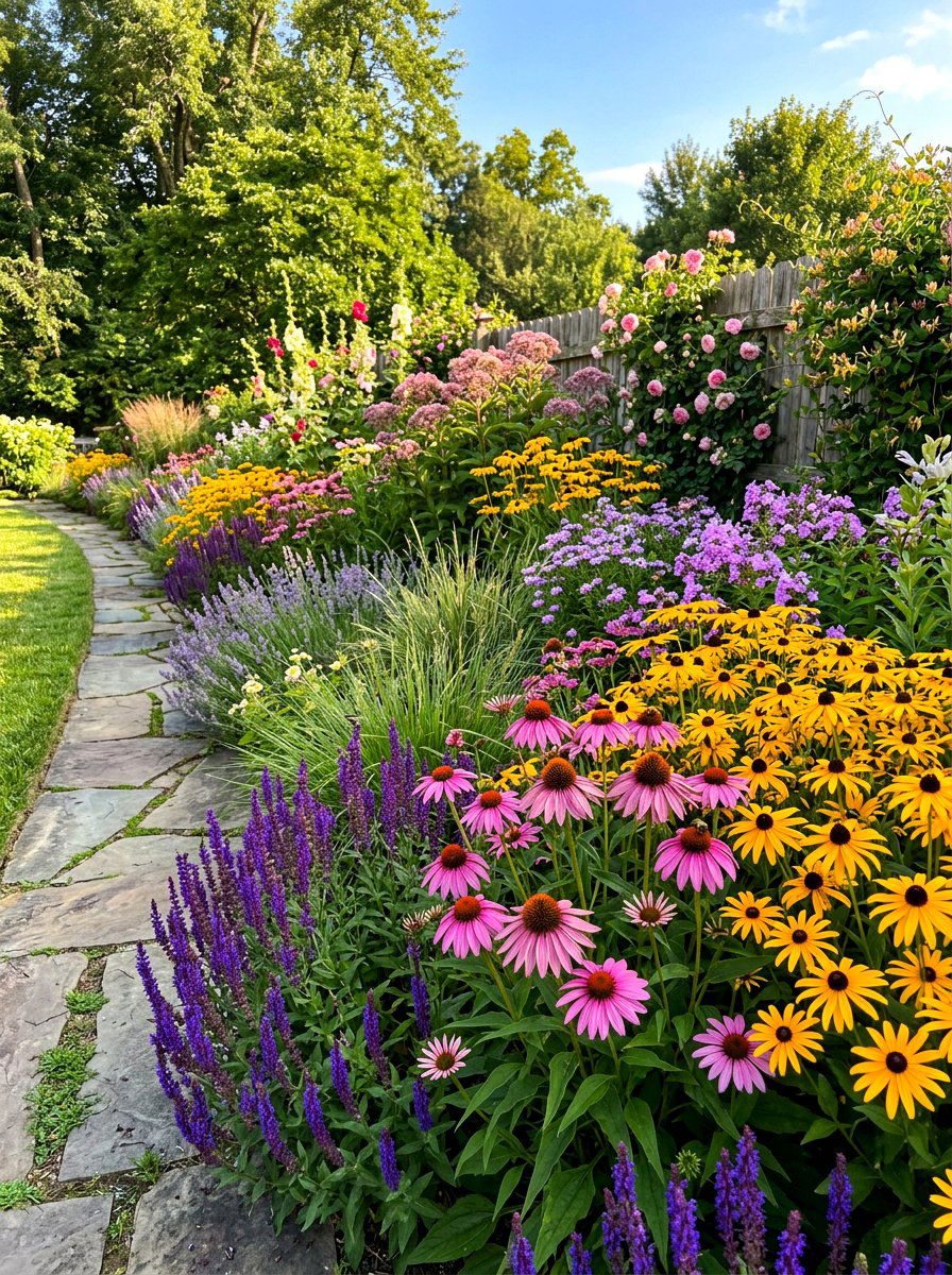 Perennial Garden - 30 four season garden ideas
