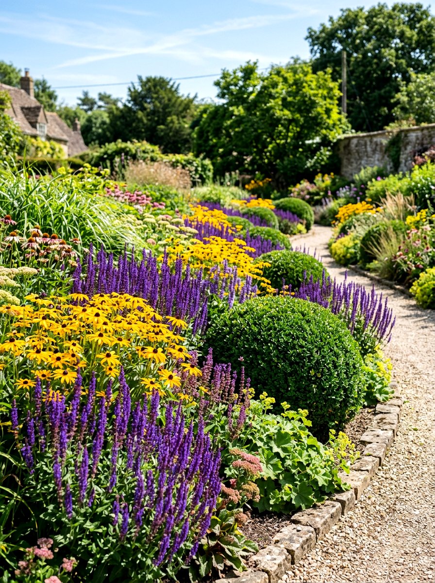 Perennial Garden Mix - 30 boxwood garden ideas