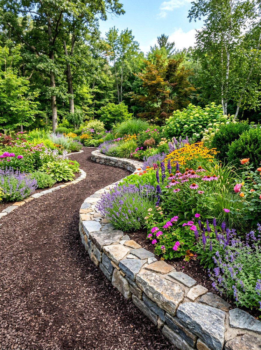 Perennial Vegetable Plot - 30 sunny vegetable garden ideas