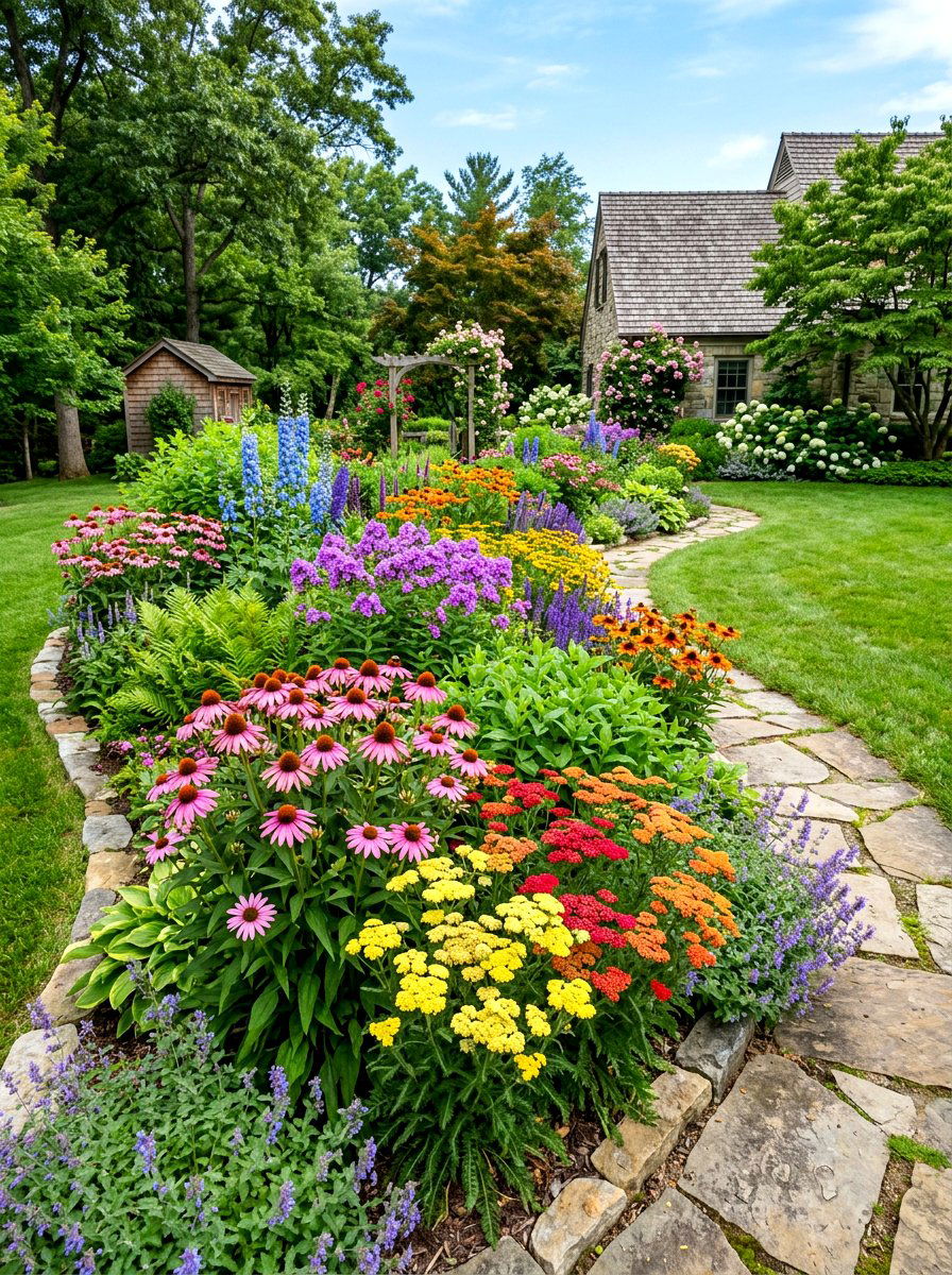 Perennial cutting garden - 30 cut flower garden ideas