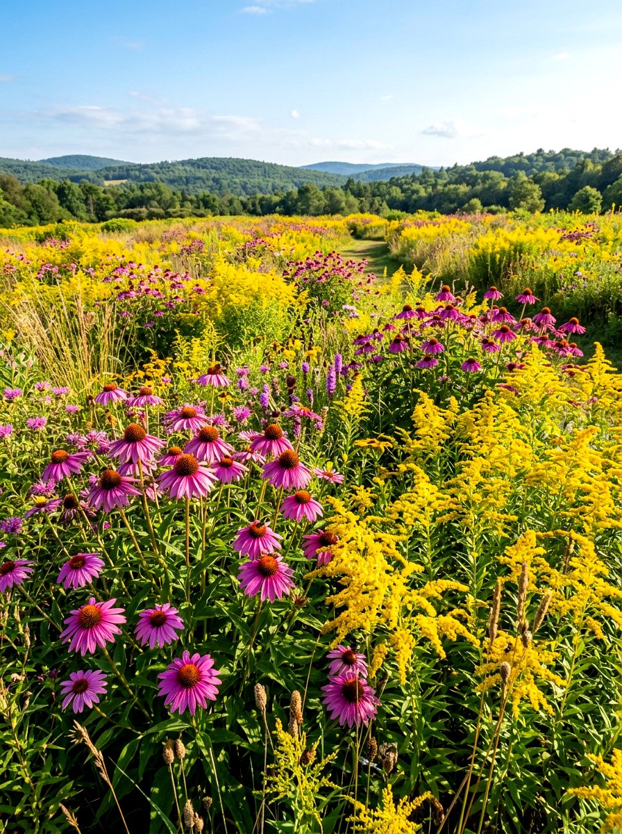 Perennial meadow - 30 wildflower patch ideas