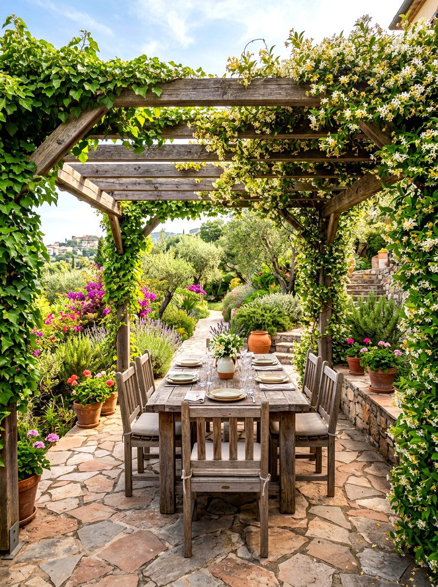 Pergola Climbing Vines - 30 pergola shade ideas