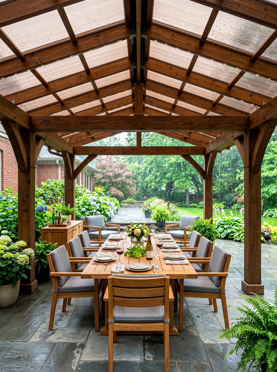 Pergola Cover - 30 patio shade ideas
