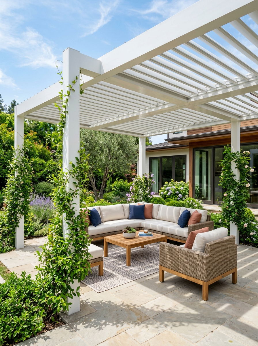 Pergola For Shade - 30 rooftop deck ideas