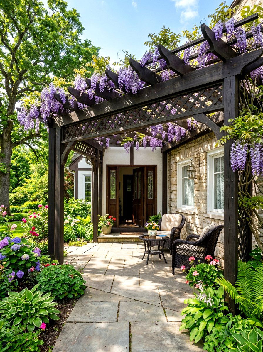 Pergola Front Porch Roof - 30 front porch roof ideas