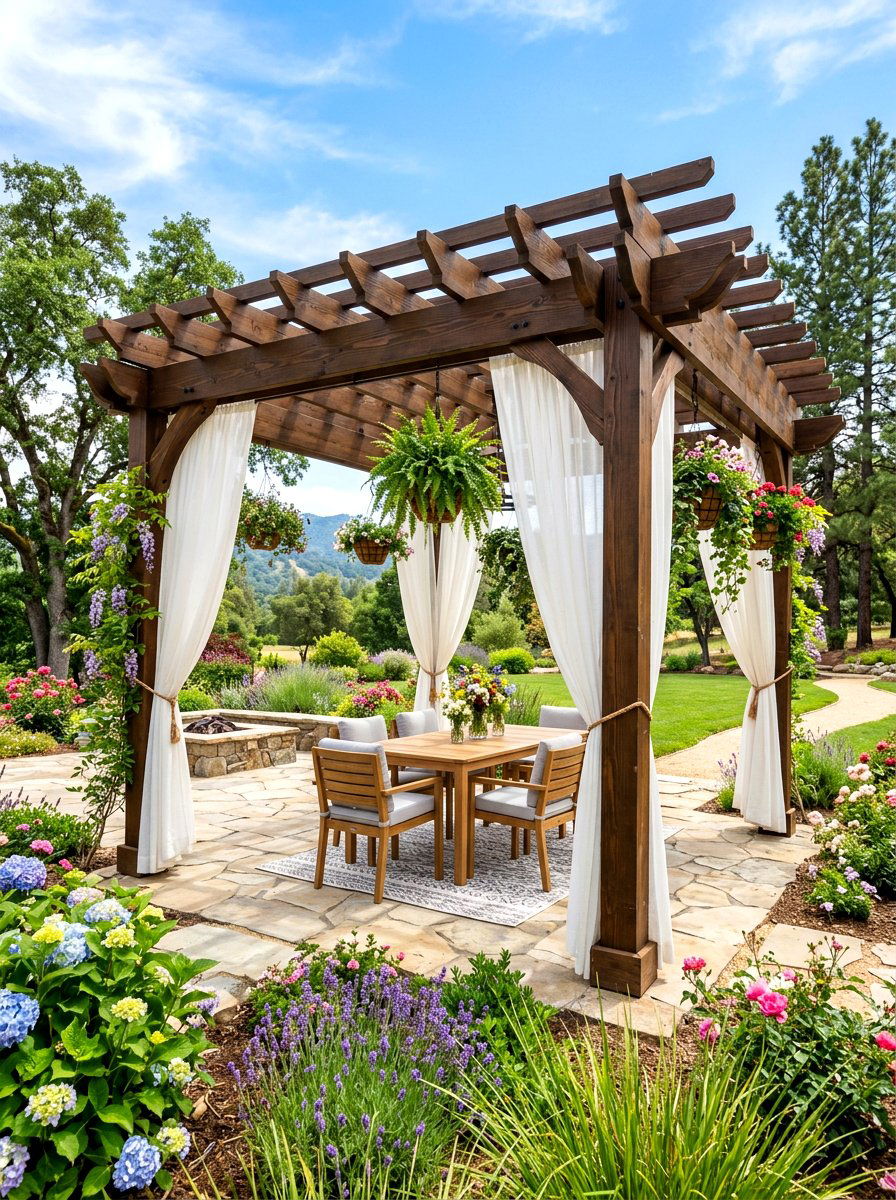 Pergola Gazebo - 30 budget gazebo ideas