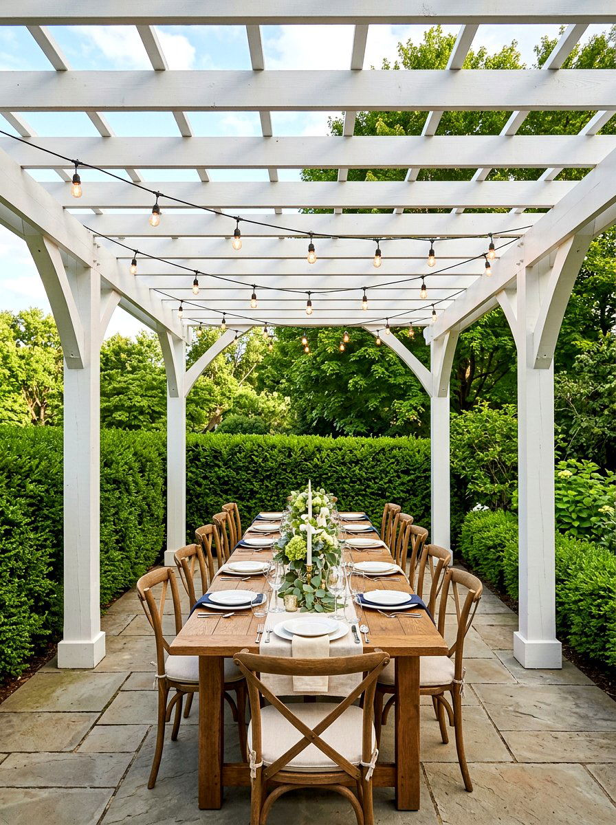 Pergola Lighting - 30 patio lighting ideas