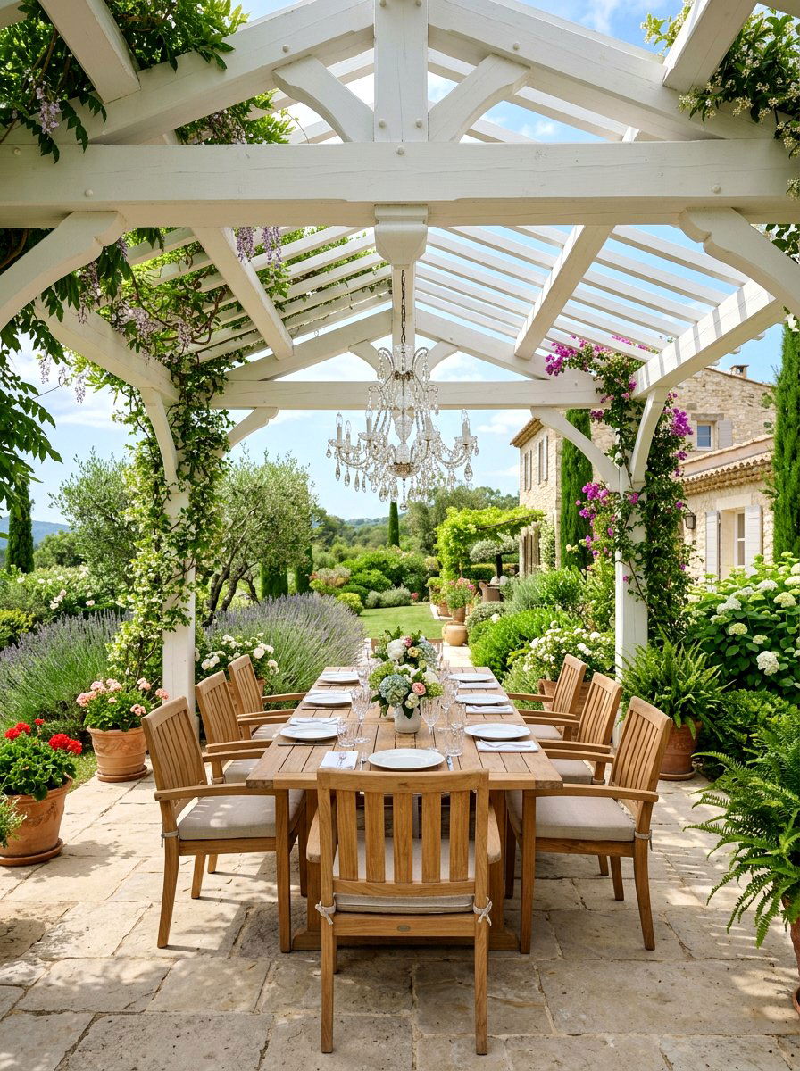 Pergola With Outdoor Dining - 30 backyard pergola ideas