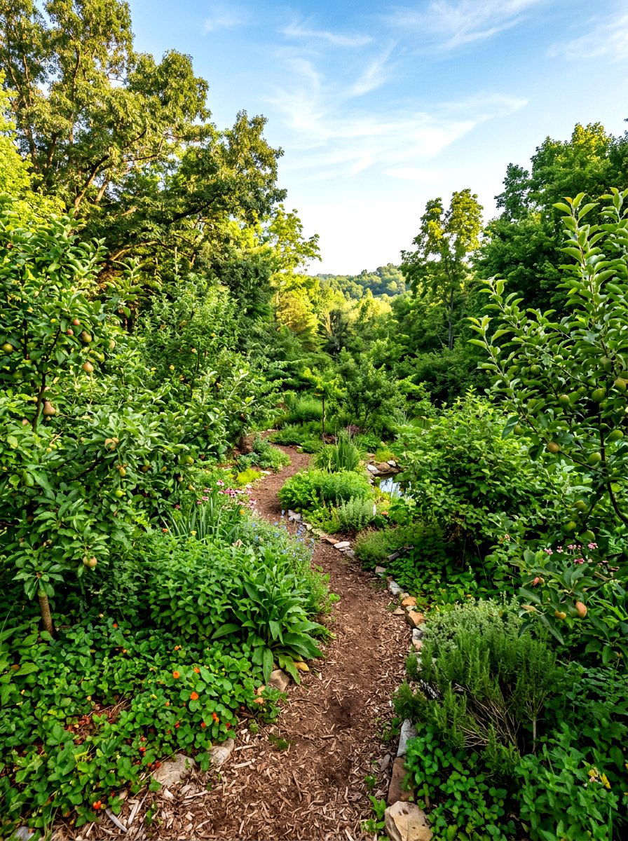 Permaculture Food Forest - 30 orchard backyard ideas