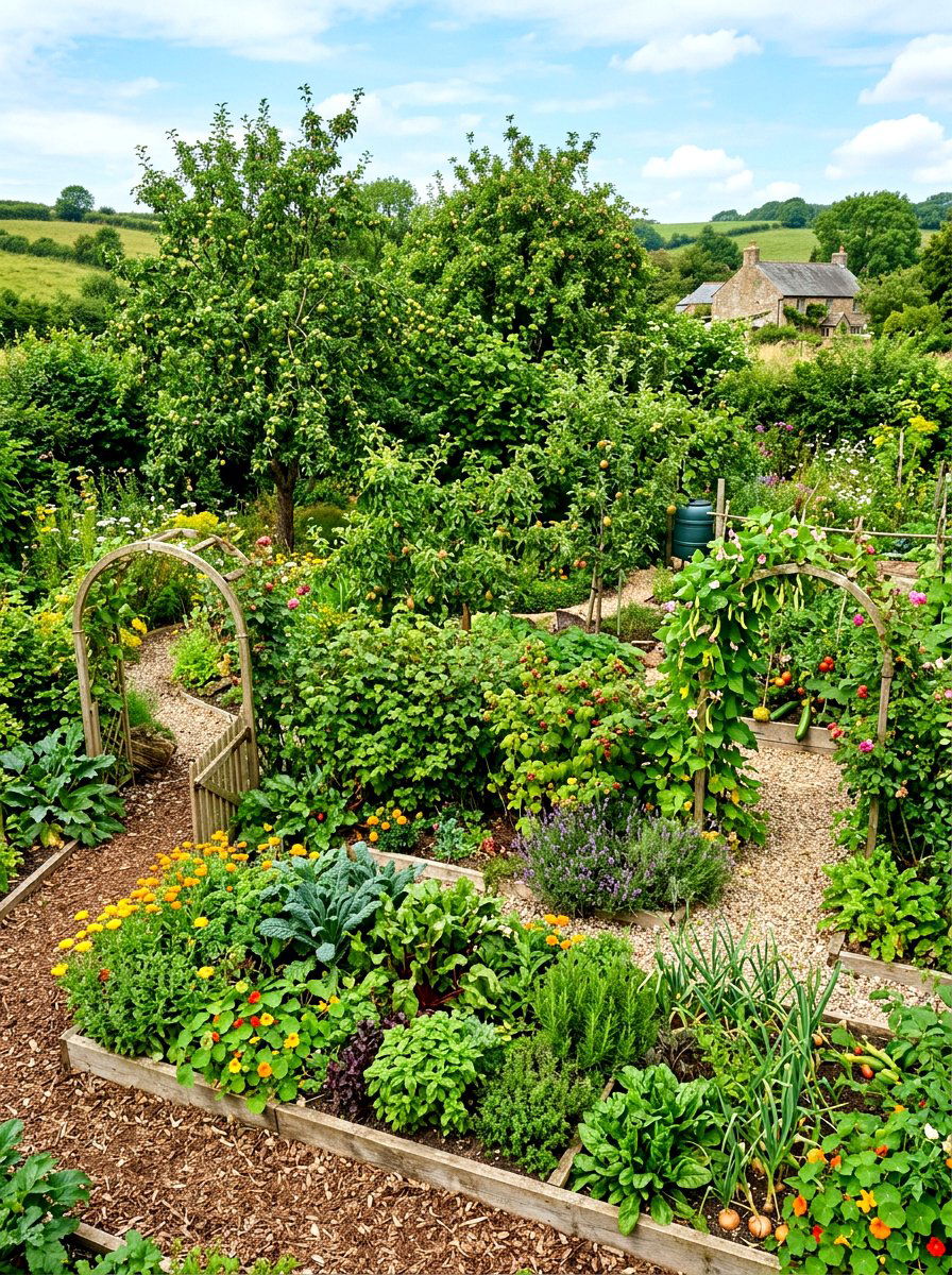 Permaculture Vegetable Garden - 30 vegetable garden ideas
