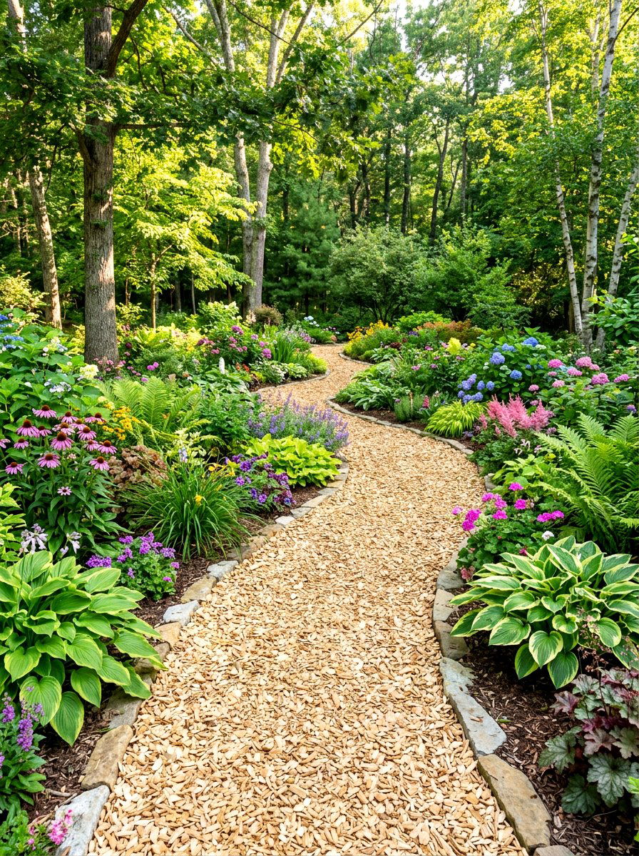 Permeable Path - 30 natural landscaping ideas