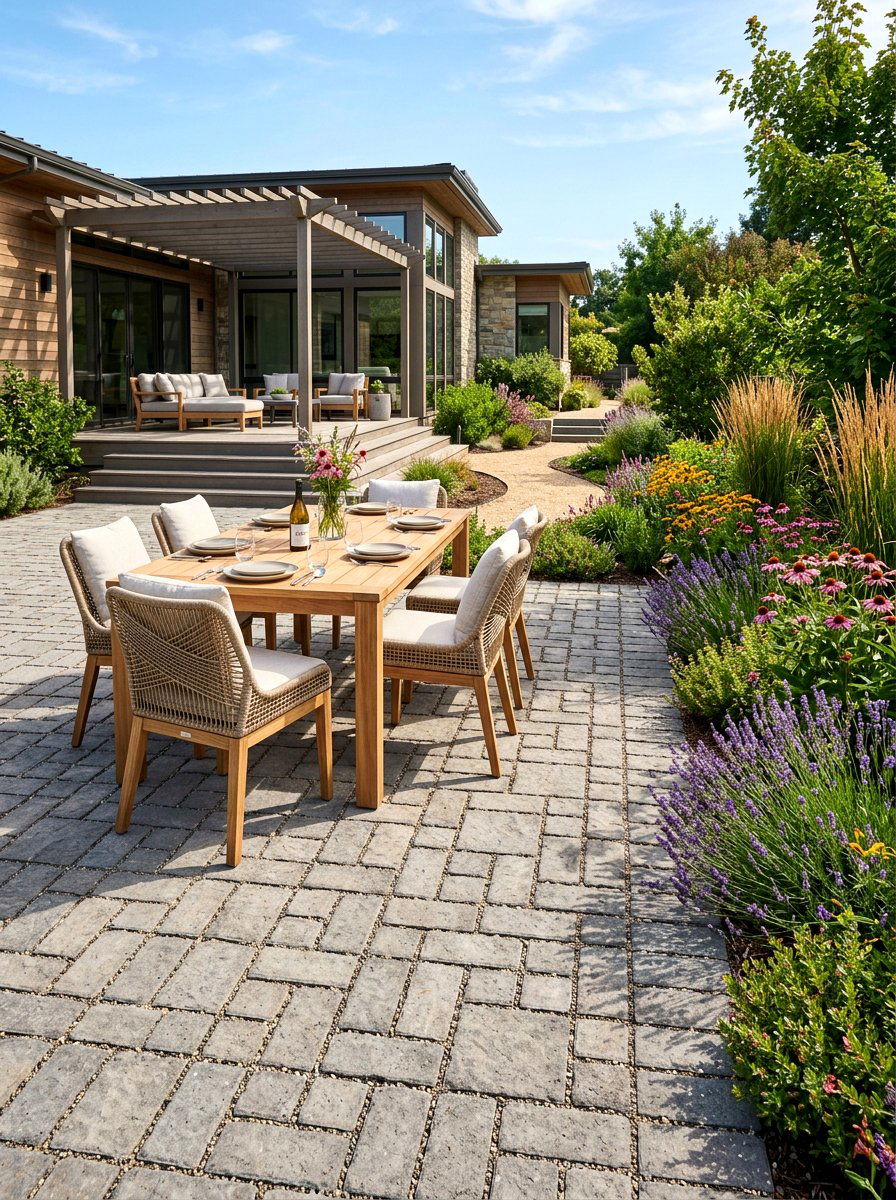 Permeable Paver Patio