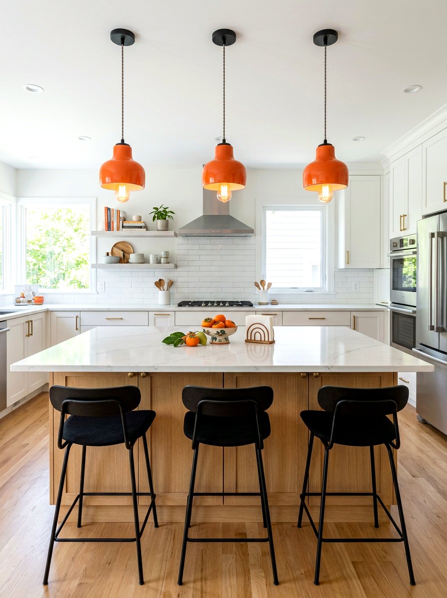 Persimmon Kitchen Pendant Light - 30 persimmon decor ideas