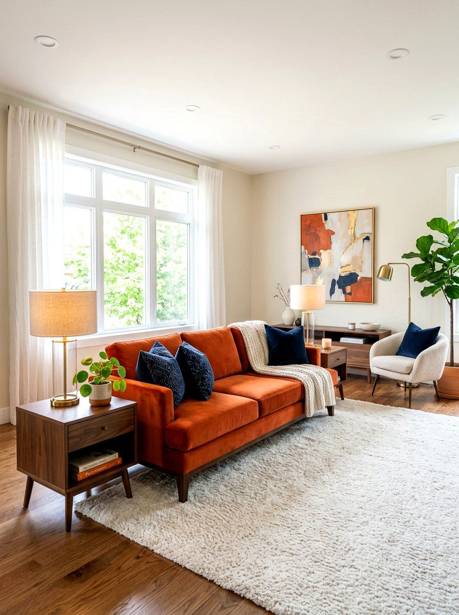 Persimmon Living Room Sofa - 30 persimmon decor ideas