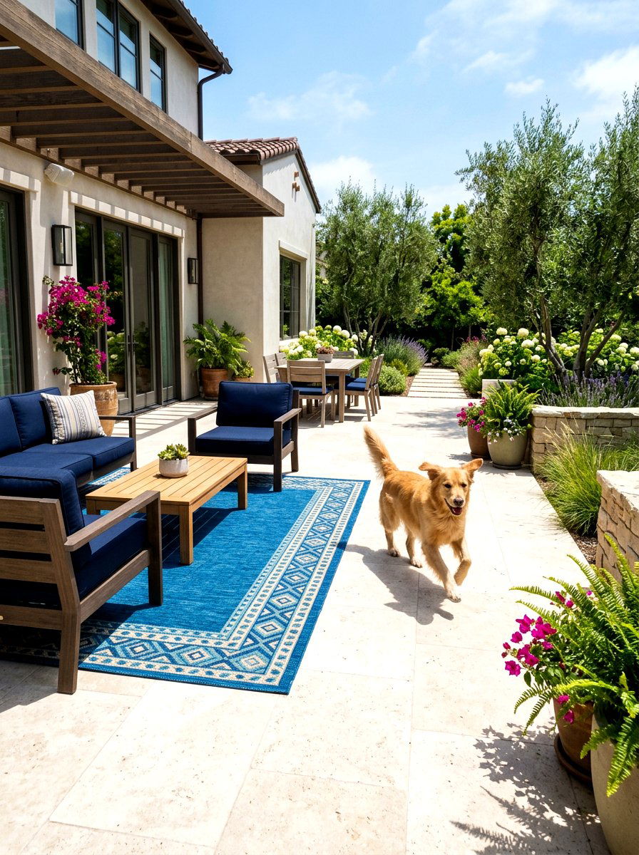 Pet Safe Patio Flooring - 30 dog friendly patio ideas