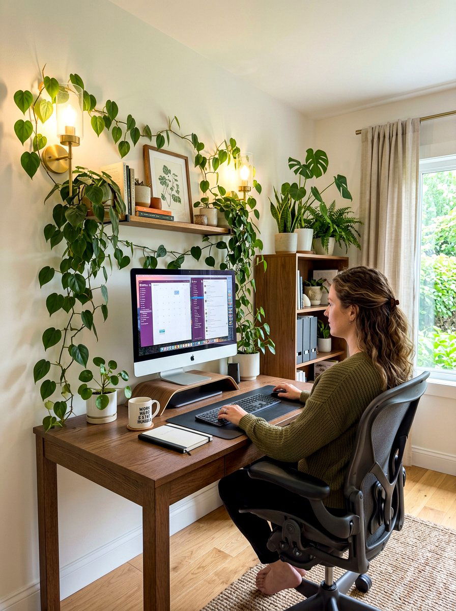 30 home office plant ideas to Refresh Space and Lift Your Mood