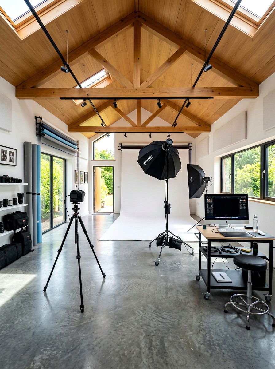 Photography Studio Outbuilding - 30 she shed ideas